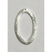 Sterling Silver Brushed Links 1 Hole – Marquees