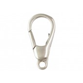 Sterling Silver Enhancers with Ring & Push Lever - 10.25 mm