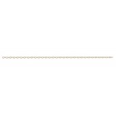 Gold Filled 3.35x2.25 mm Flat Oval Cable Chain