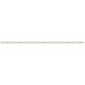 Gold Filled Link Chain - 5.4x2.5 mm Eye Shape with 3, 2 mm links