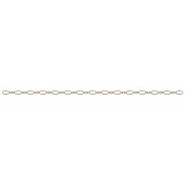 Gold Filled Link Chain - 7.5x4 mm Eye Shape 