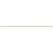 Gold Filled Figaro Chain : 4x1.6 mm