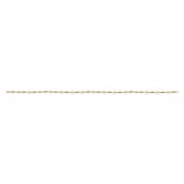 Gold Filled Curved Bar Chain with link : 8.6x1.5 mm