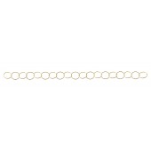 Gold Filled Cable Chain - Round Twisted Wire Chain  10 mm