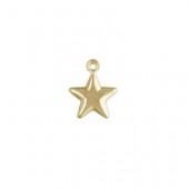 Gold Filled Star Charm 9.0mm