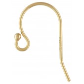 14/20 Gold Filled Ball End Ear Wires