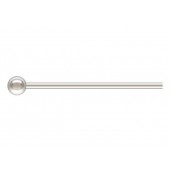 Sterling Silver Head Pins- 24 Guage