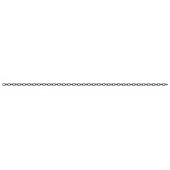 Sterling Silver Round Twisted Cable Chain : 1.9 mm  (Black Oxidized) 