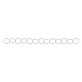 Sterling Silver Round Cable Chain : 5.3 mm