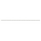 Sterling Silver Cable Chain: Figaro Cable 3 short link + 1 long link