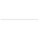 Sterling Silver Cable Chain: Plain Round Wire Oval 3 x2.45 MM 
