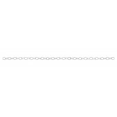 Sterling Silver Cable Chain: Twisted Wire Oval 5.6x 4.0 MM 