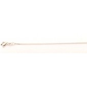 Sterling Silver Box Chain 0.9 mm  