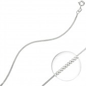 Sterling Silver Curb Chain  2.1 mm 